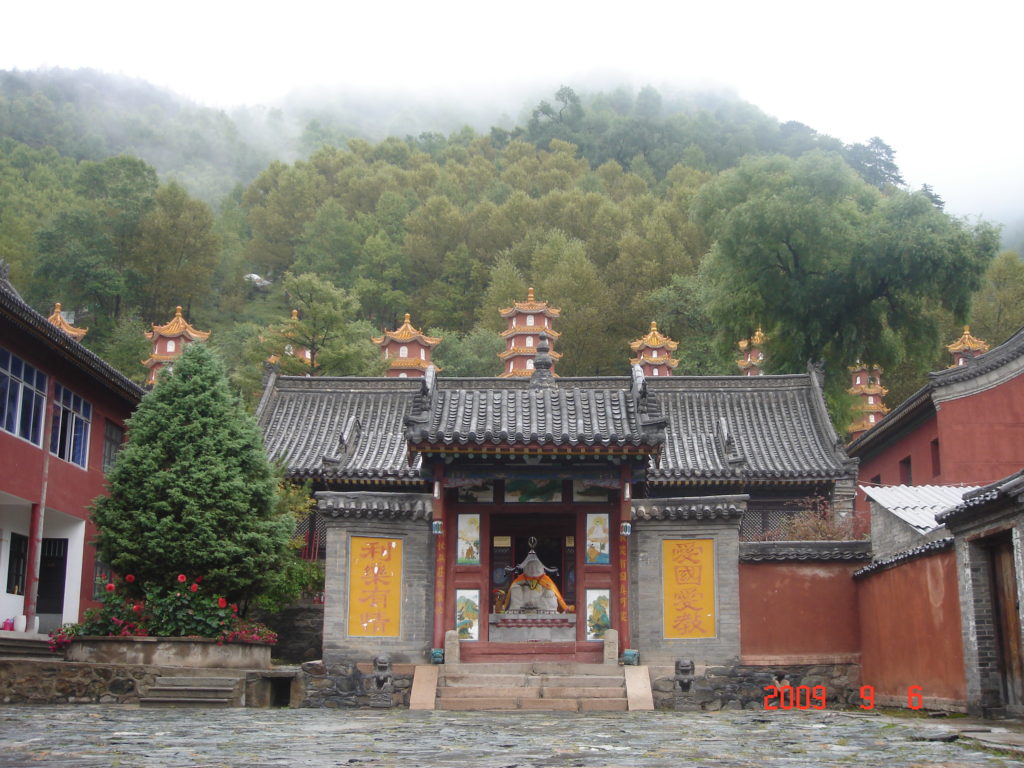 Holy mountain in China